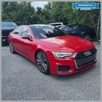Red 2019 Audi A6 quattro Premium Plus 55 TFSI for sale in Indianapolis, IN