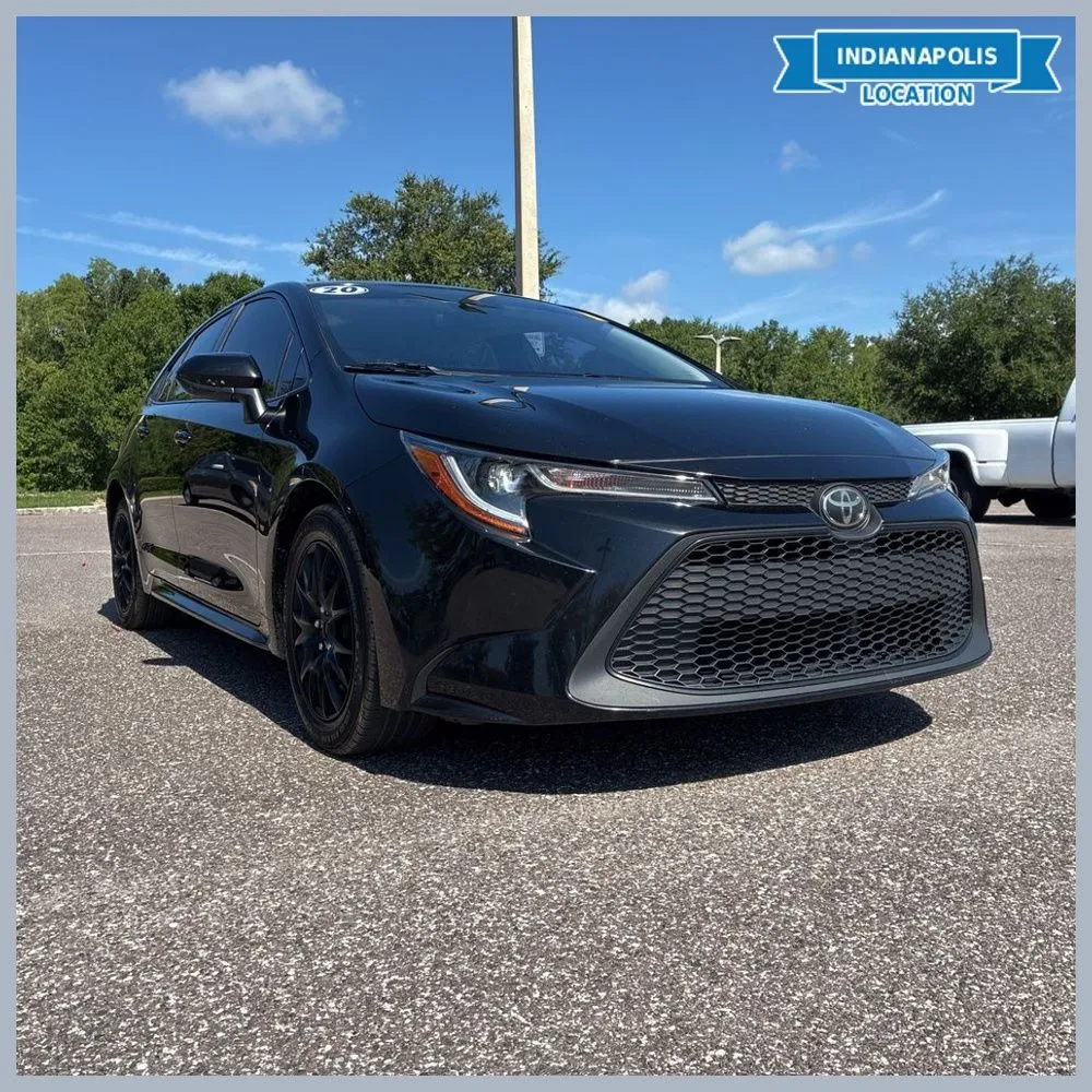 Black 2020 Toyota Corolla LE for sale in Indianapolis, IN