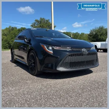 Black 2020 Toyota Corolla LE for sale in Indianapolis, IN