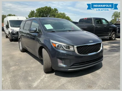 Blue 2017 Kia Sedona LX for sale in Indianapolis, IN
