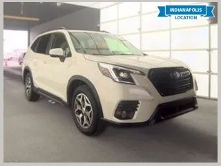 White 2022 Subaru Forester Premium for sale in Indianapolis, IN