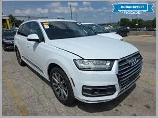 White 2019 Audi Q7 55 Prestige quattro for sale in Indianapolis, IN