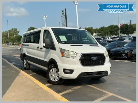 White 2021 Ford Transit-350 XLT for sale in Indianapolis, IN