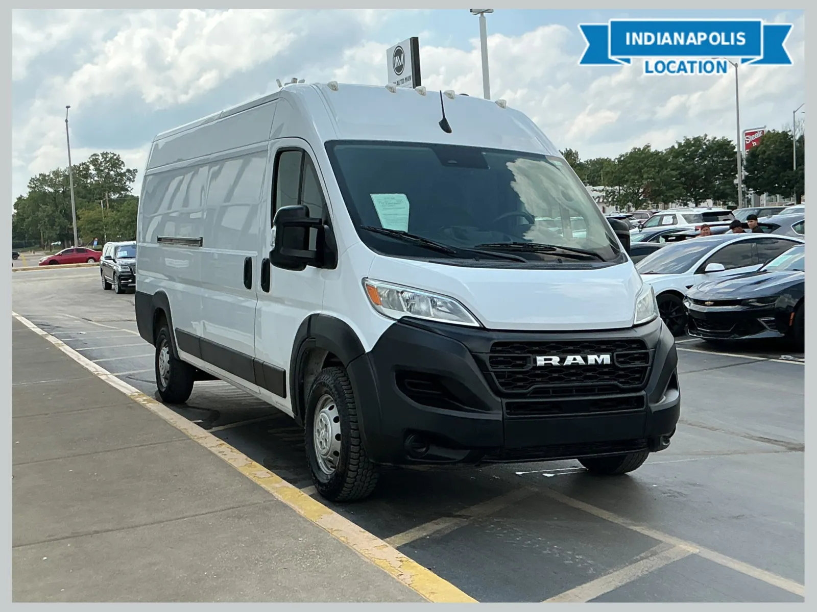 White 2023 Ram ProMaster 3500 High Roof for sale in Indianapolis, IN