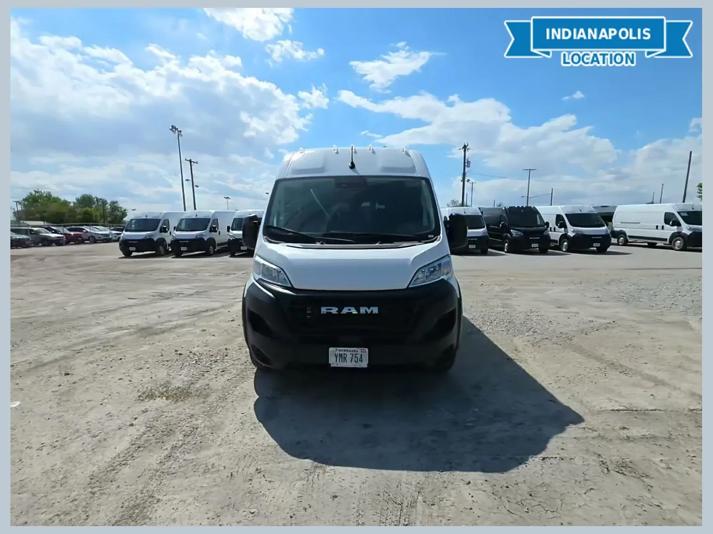 White 2023 Ram ProMaster 2500 High Roof for sale in Indianapolis, IN