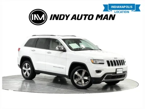 White 2015 Jeep Grand Cherokee Limited for sale in Indianapolis, IN