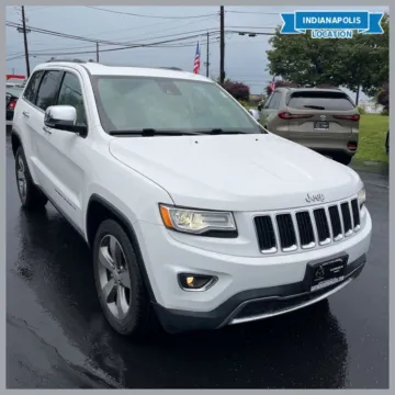 White 2015 Jeep Grand Cherokee Limited for sale in Indianapolis, IN