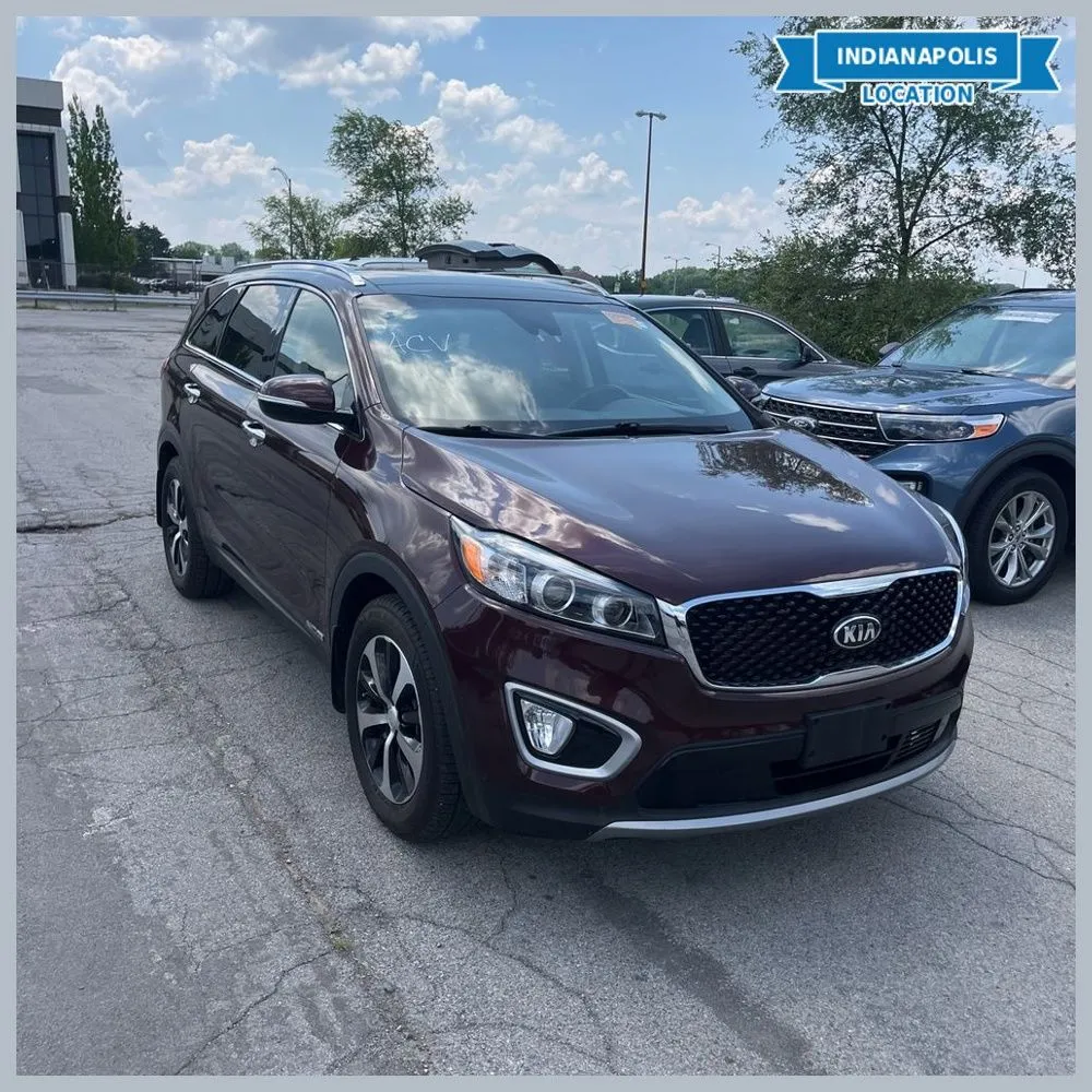 Red 2017 Kia Sorento EX for sale in Indianapolis, IN