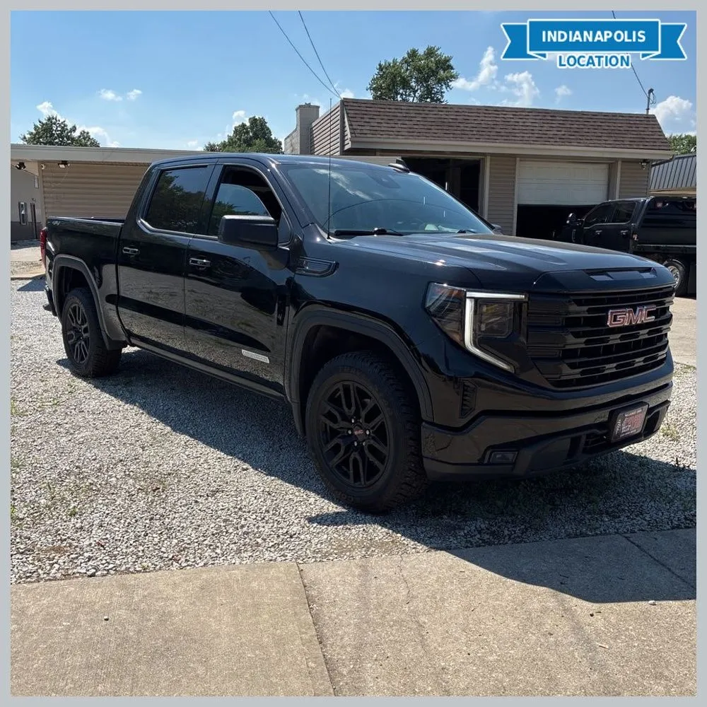 Black 2022 GMC Sierra 1500 Elevation for sale in Indianapolis, IN