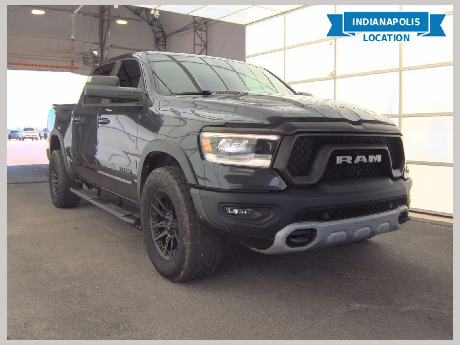 Blue 2019 Ram 1500 Rebel for sale in Indianapolis, IN
