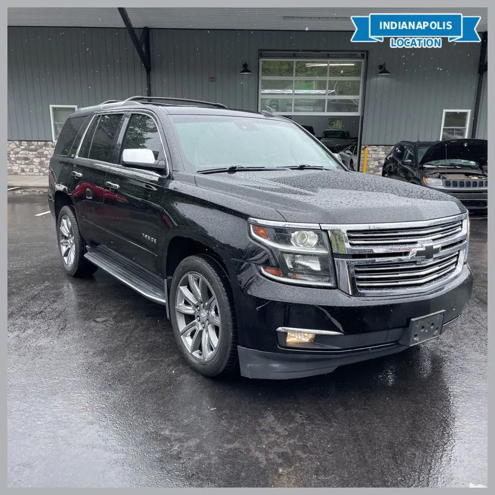 Black 2015 Chevrolet Tahoe LTZ for sale in Indianapolis, IN