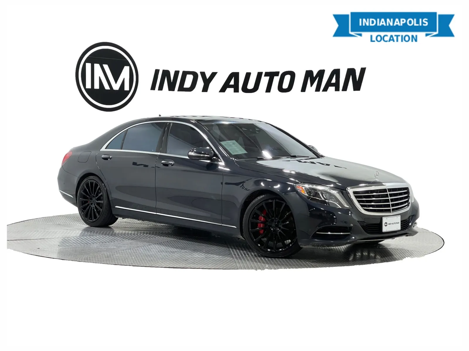 Gray 2015 Mercedes-Benz S-Class S 550 4MATIC for sale in Indianapolis, IN