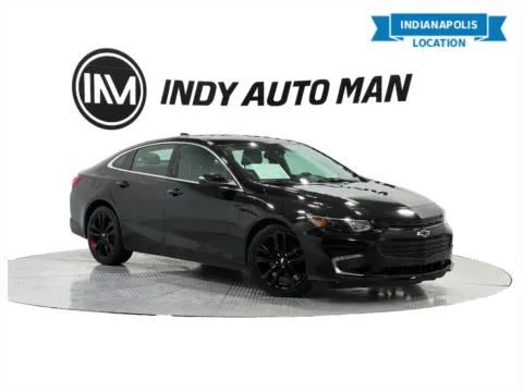 Black 2018 Chevrolet Malibu LT for sale in Indianapolis, IN