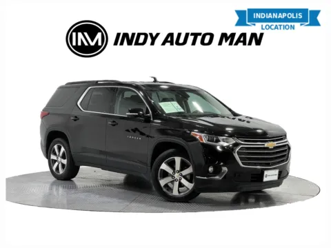 Black 2020 Chevrolet Traverse 3LT for sale in Indianapolis, IN