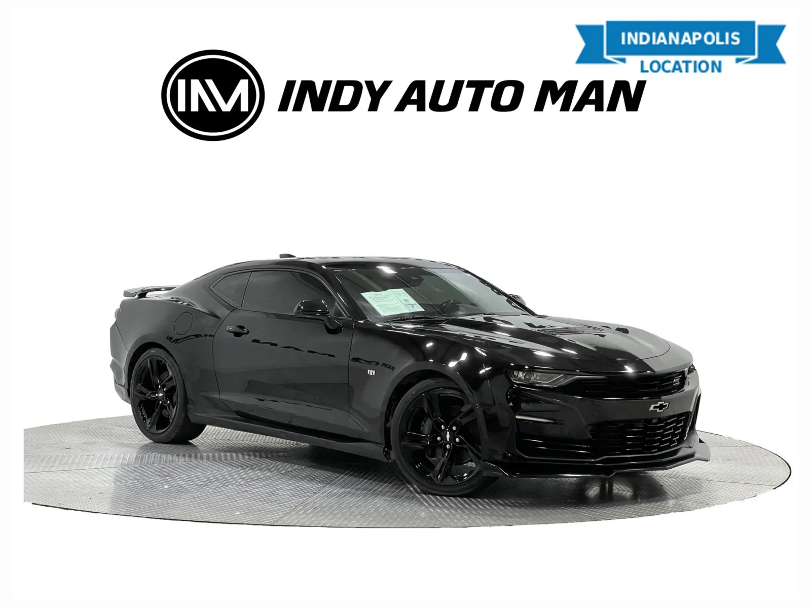 Black 2019 Chevrolet Camaro SS 2SS for sale in Indianapolis, IN