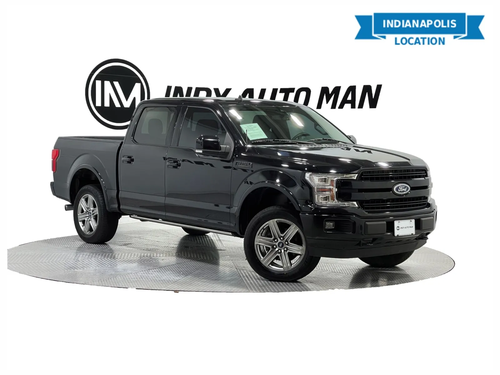 Black 2019 Ford F-150 Lariat for sale in Indianapolis, IN