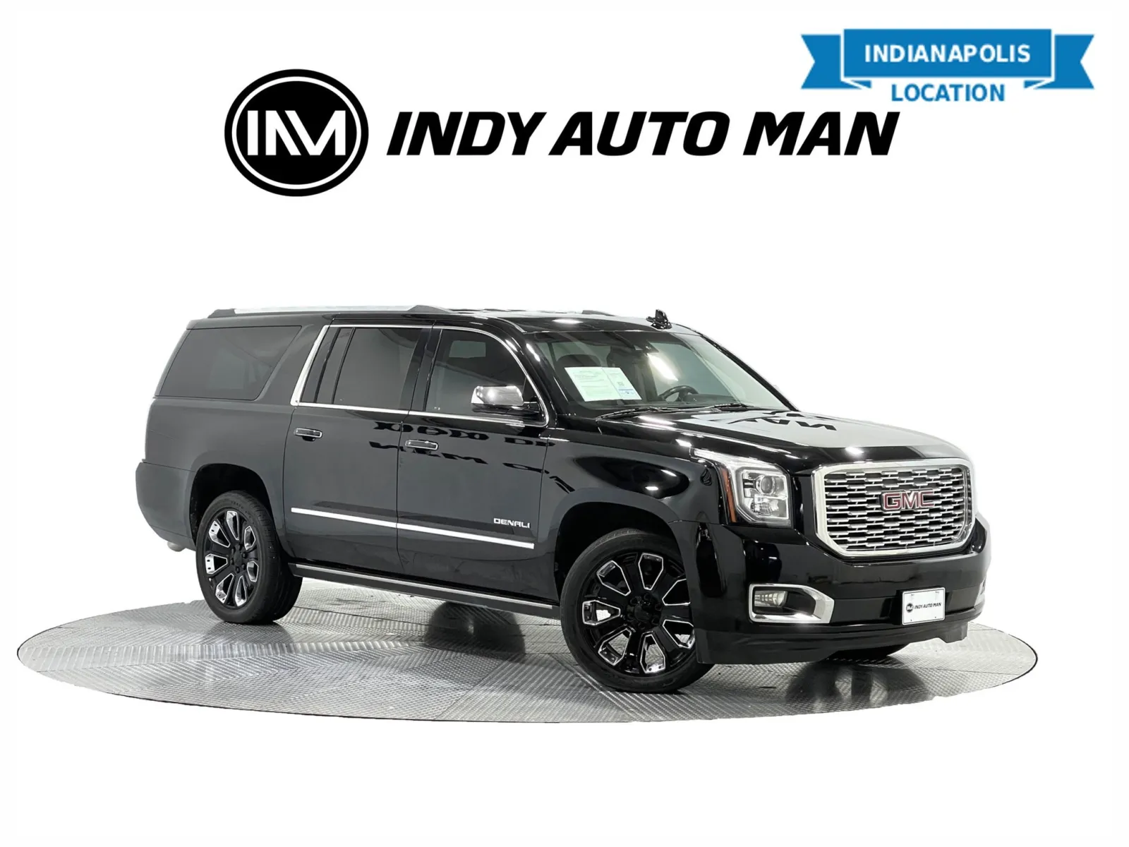 Black 2019 GMC Yukon XL Denali for sale in Indianapolis, IN