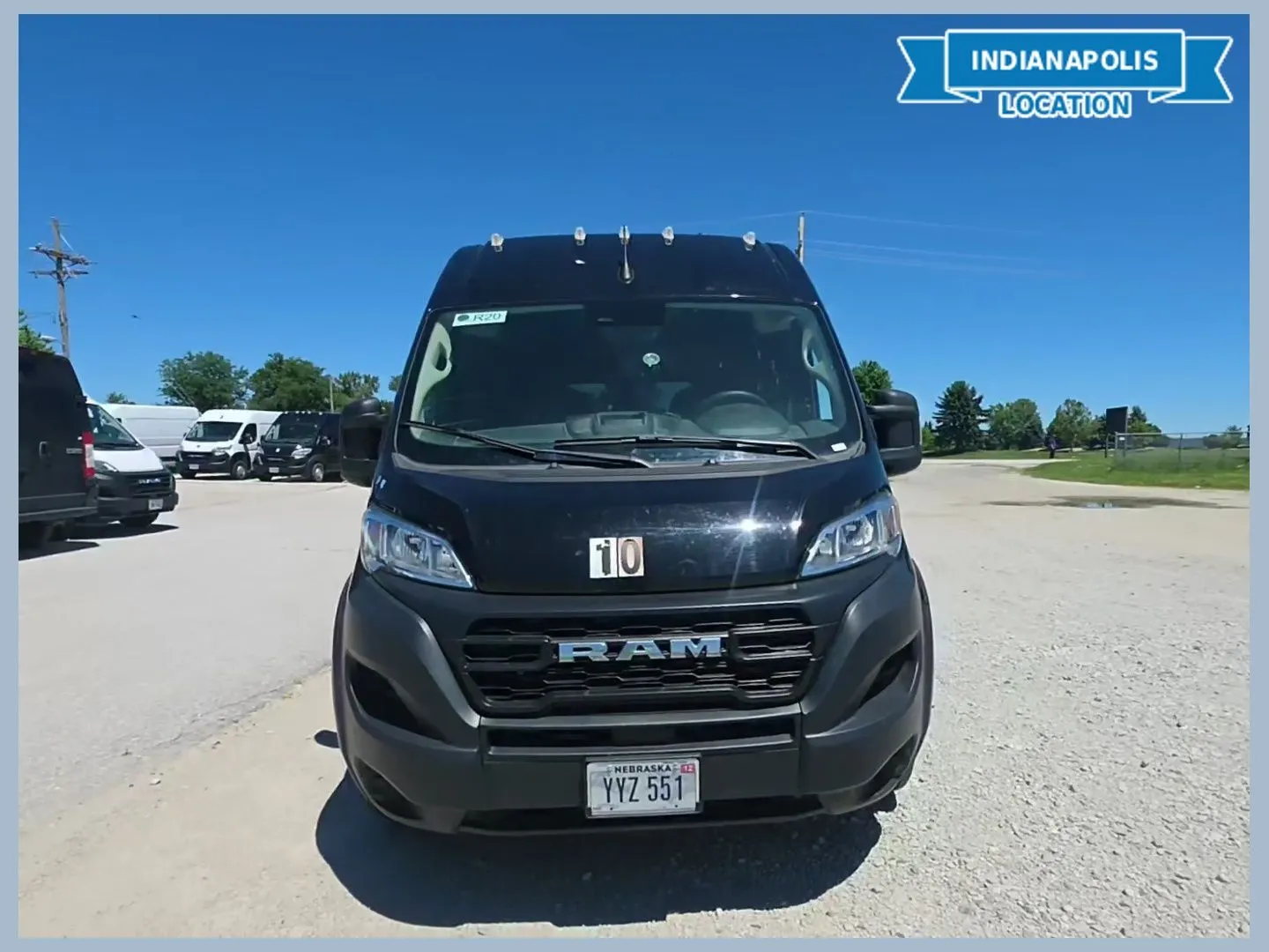 Black 2023 Ram ProMaster 2500 High Roof for sale in Indianapolis, IN