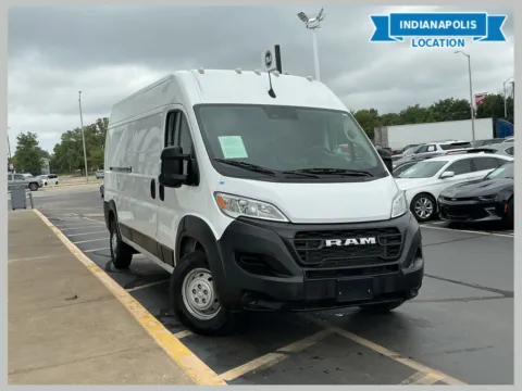 White 2023 Ram ProMaster 2500 High Roof for sale in Indianapolis, IN