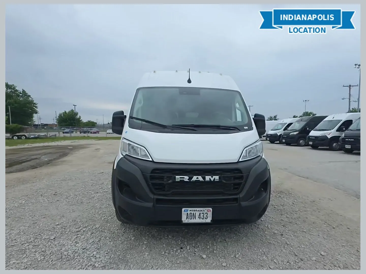 White 2023 Ram ProMaster 2500 High Roof for sale in Indianapolis, IN