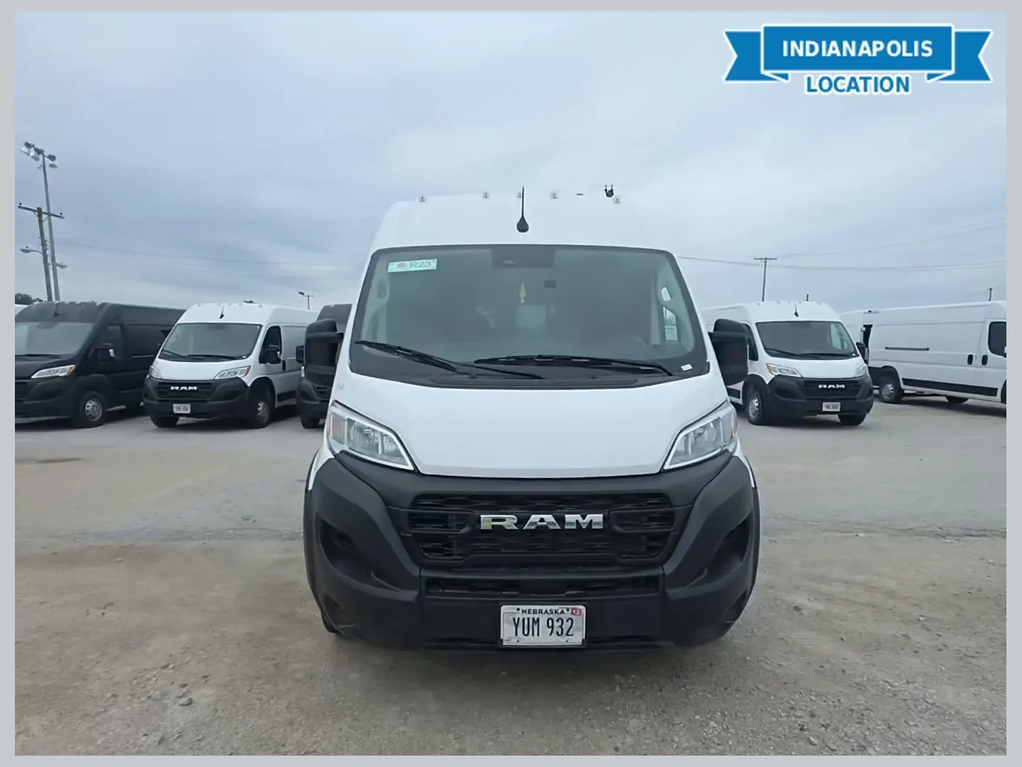White 2023 Ram ProMaster 2500 High Roof for sale in Indianapolis, IN