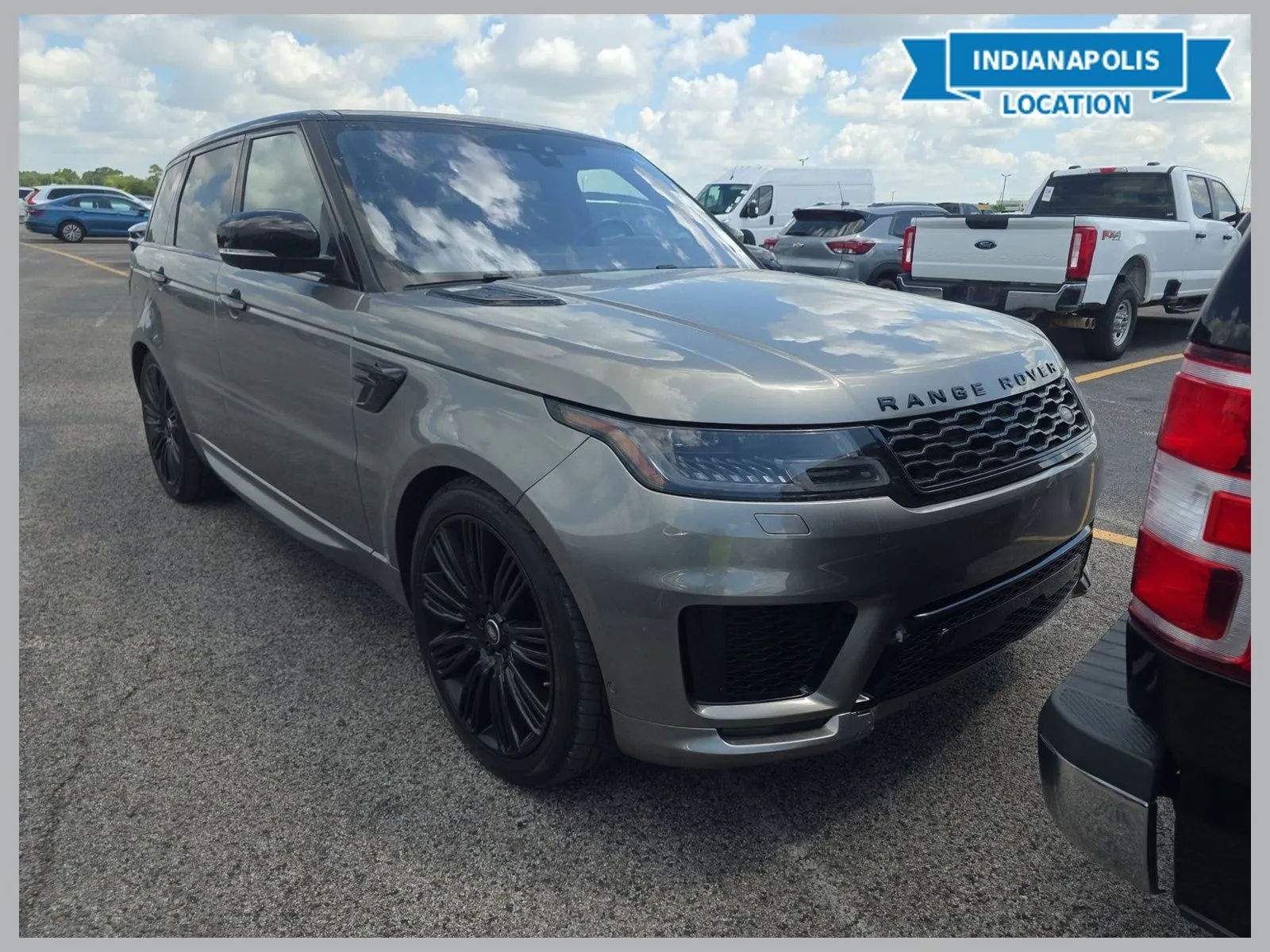 Silver 2019 Land Rover Range Rover Sport HSE Dynamic for sale in Indianapolis, IN