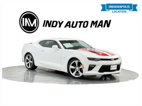 White 2018 Chevrolet Camaro SS 2SS for sale in Indianapolis, IN