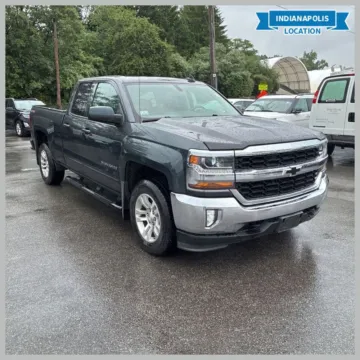 Gray 2017 Chevrolet Silverado 1500 LT LT1 for sale in Indianapolis, IN