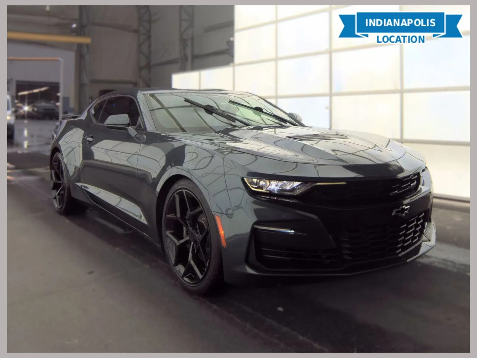 Gray 2019 Chevrolet Camaro SS 1SS for sale in Indianapolis, IN