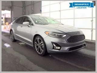 Silver 2020 Ford Fusion Titanium for sale in Indianapolis, IN