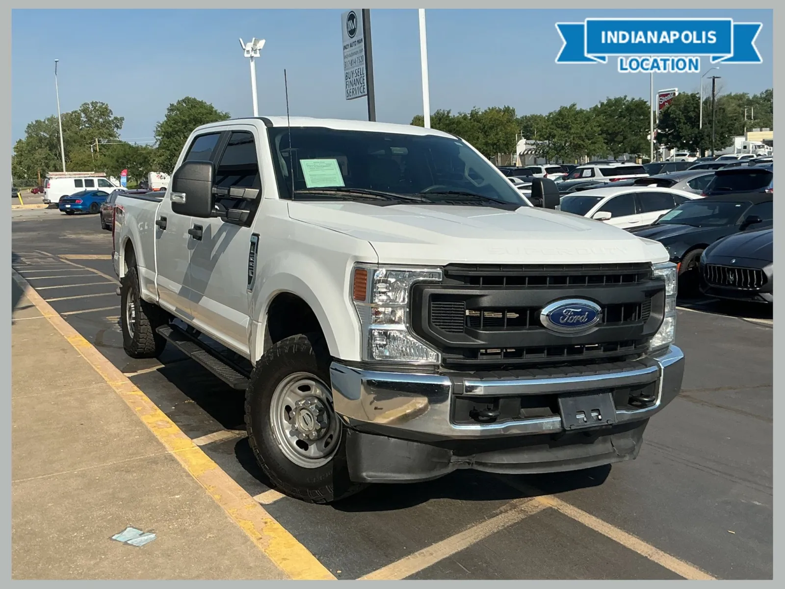 White 2022 Ford F-250SD XL for sale in Indianapolis, IN