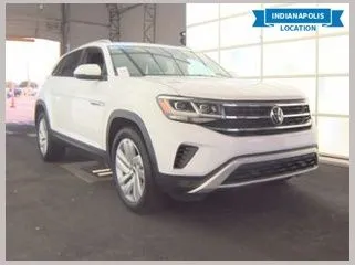 White 2020 Volkswagen Atlas Cross Sport 3.6L V6 SE w/Technology for sale in Indianapolis, IN