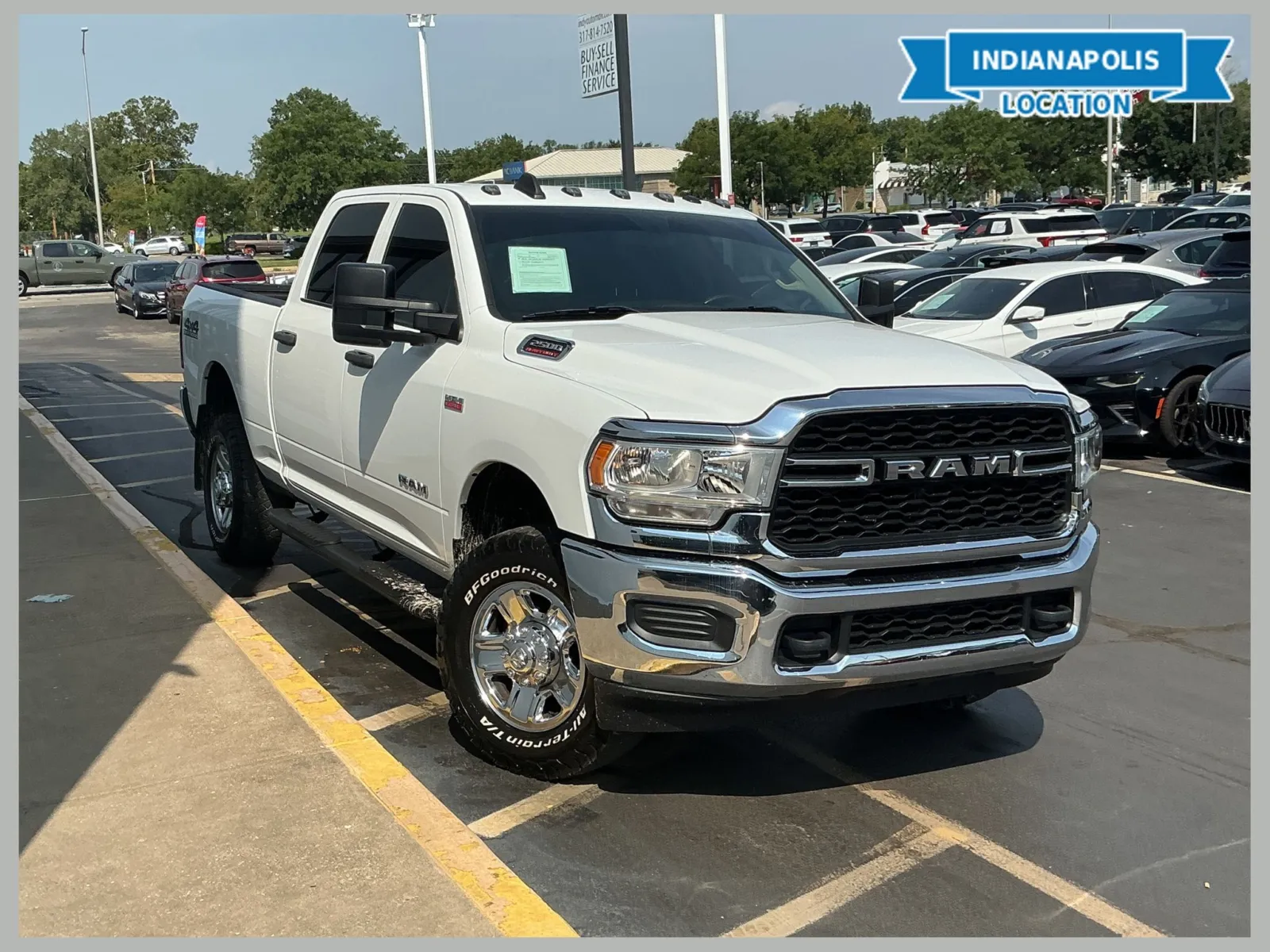 White 2019 Ram 2500 Tradesman for sale in Indianapolis, IN