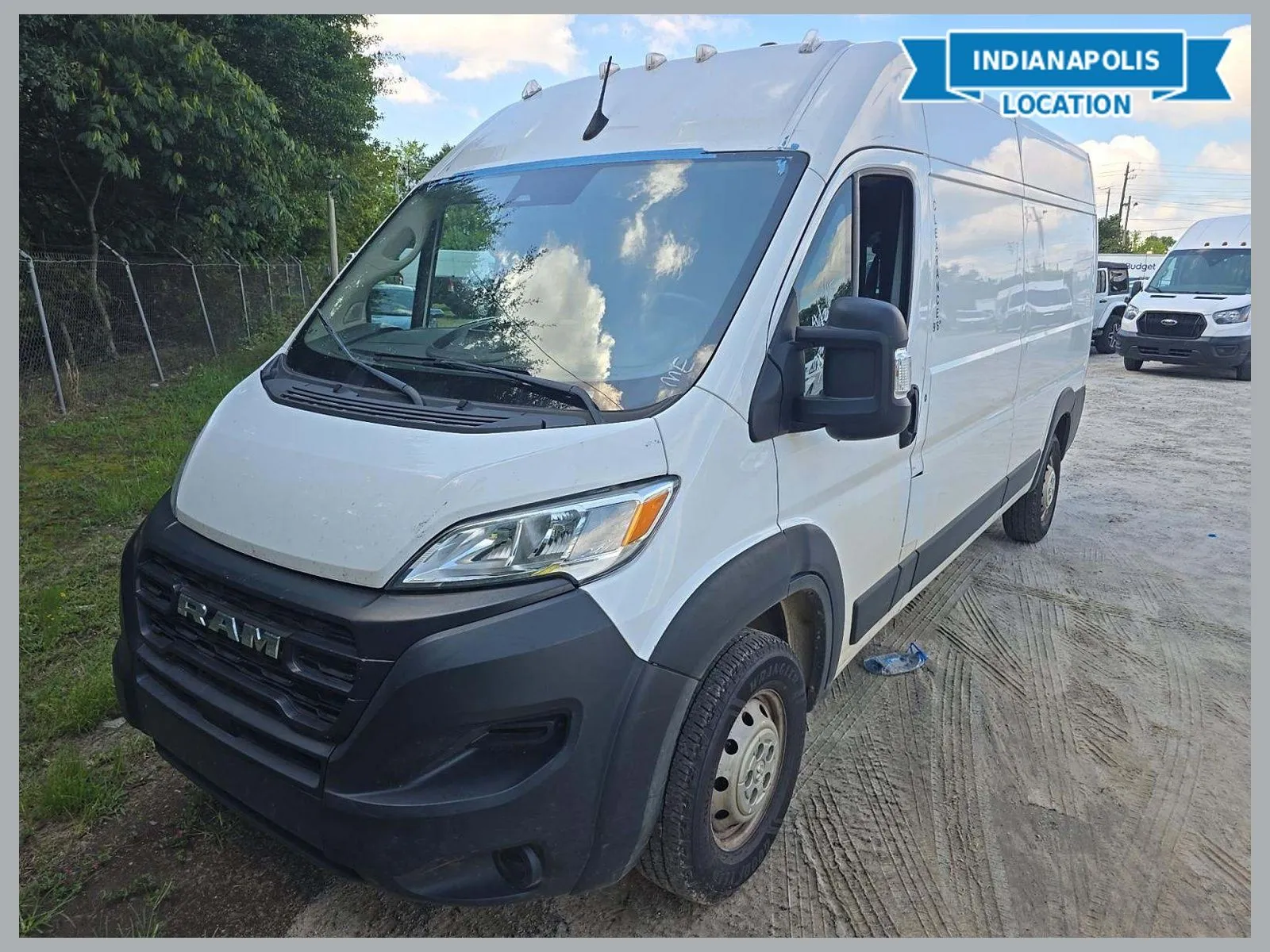 White 2023 Ram ProMaster 2500 High Roof for sale in Indianapolis, IN