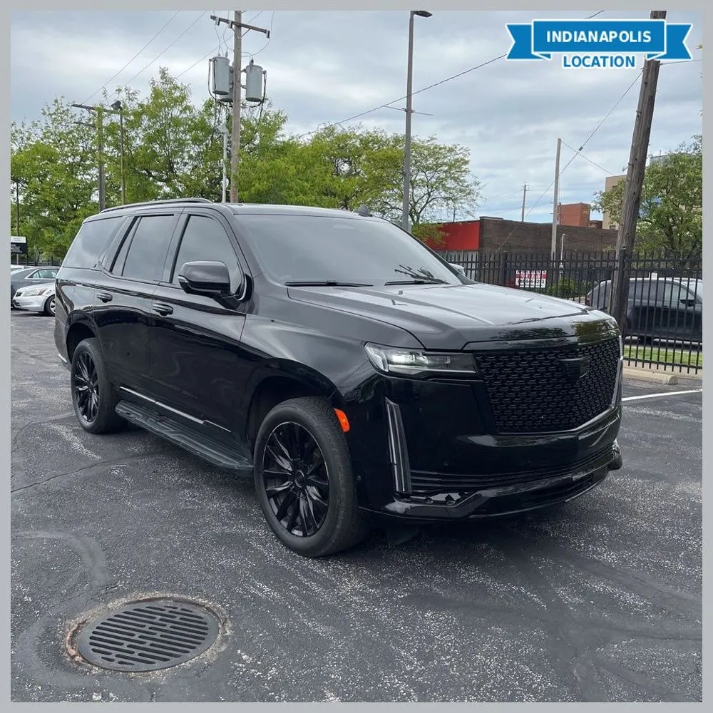 Black 2021 Cadillac Escalade Premium Luxury for sale in Indianapolis, IN