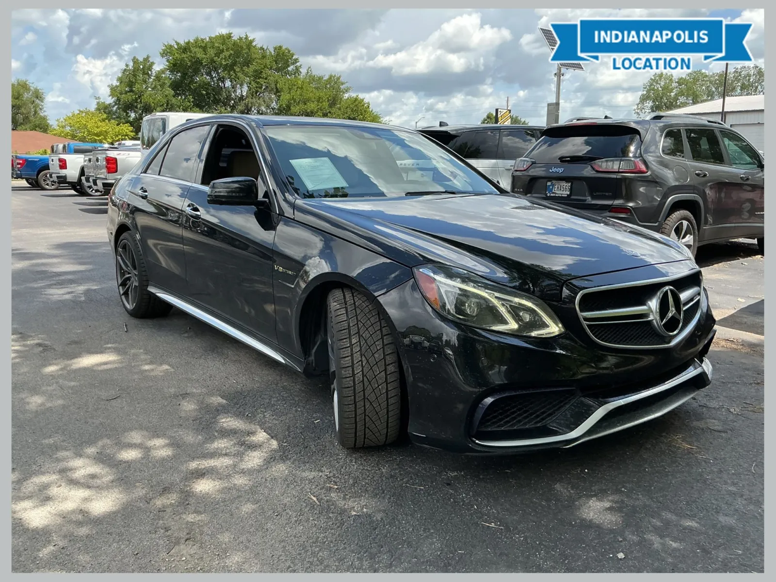 Black 2015 Mercedes-Benz E-Class E 63 AMG 4MATIC for sale in Indianapolis, IN