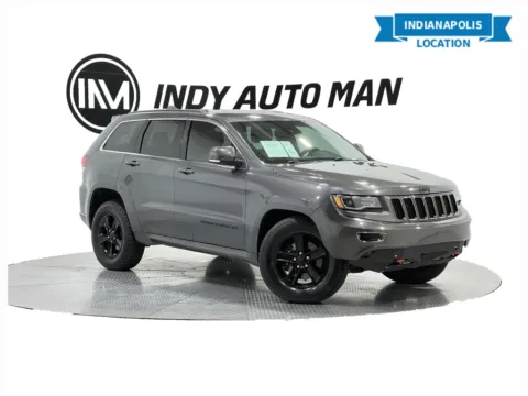 Gray 2016 Jeep Grand Cherokee Overland for sale in Indianapolis, IN