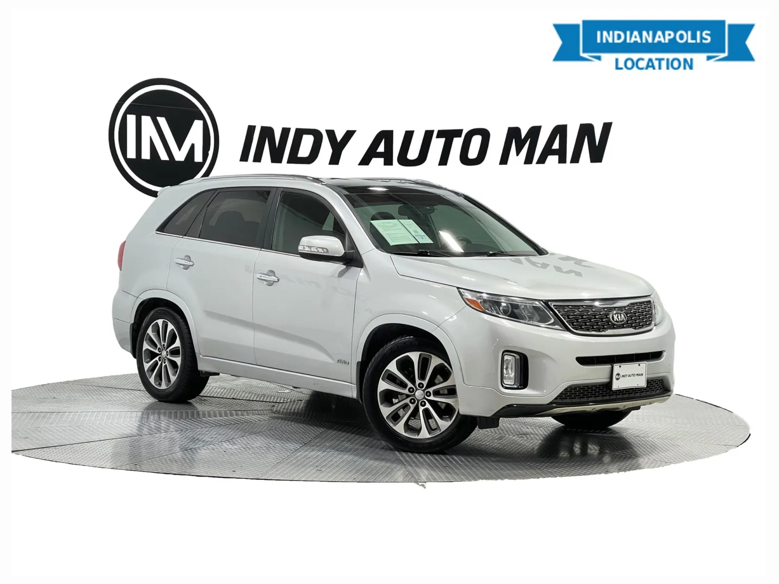 Silver 2014 Kia Sorento SX for sale in Indianapolis, IN