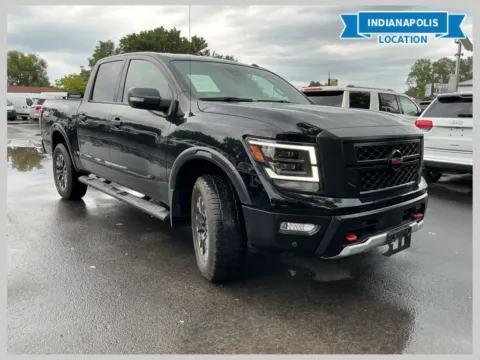 Black 2020 Nissan Titan PRO-4X for sale in Indianapolis, IN