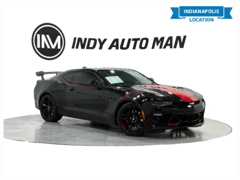 Black 2018 Chevrolet Camaro SS 2SS for sale in Indianapolis, IN