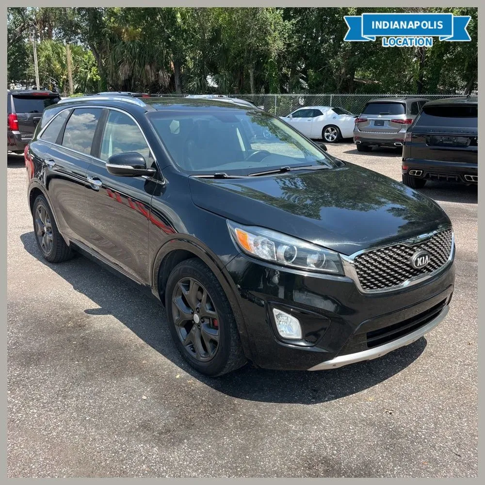 Black 2017 Kia Sorento SX for sale in Indianapolis, IN