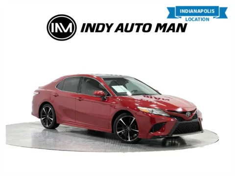 Red 2020 Toyota Camry XSE for sale in Indianapolis, IN