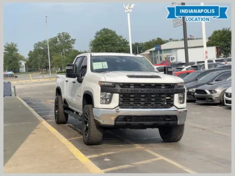 White 2021 Chevrolet Silverado 2500 HD Work Truck for sale in Indianapolis, IN