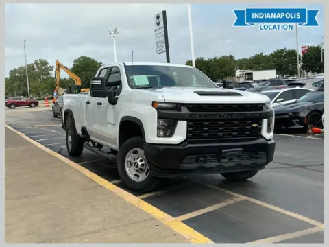 White 2020 Chevrolet Silverado 2500 HD Work Truck for sale in Indianapolis, IN