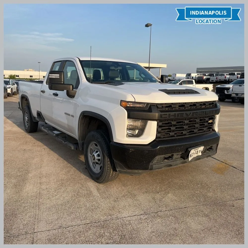 White 2020 Chevrolet Silverado 2500HD Work Truck for sale in Indianapolis, IN