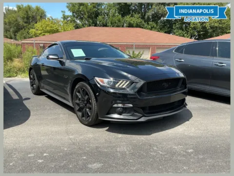 Black 2017 Ford Mustang GT Premium for sale in Indianapolis, IN