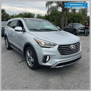 Silver 2019 Hyundai Santa Fe XL Limited for sale in Indianapolis, IN