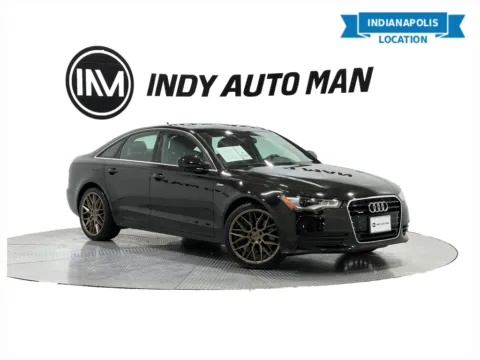 Black 2014 Audi A6 3.0T Premium Plus quattro for sale in Indianapolis, IN