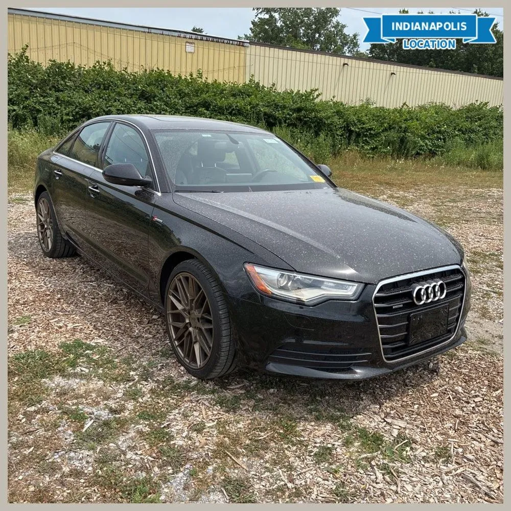 Black 2014 Audi A6 3.0T Premium Plus quattro for sale in Indianapolis, IN