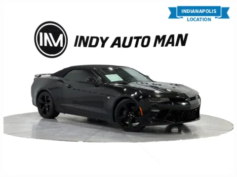 Black 2018 Chevrolet Camaro SS 2SS for sale in Indianapolis, IN